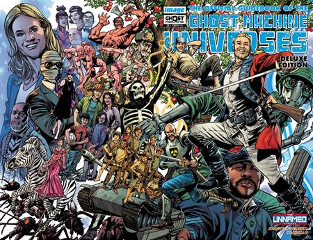 Ghost Machine The Official Guidebook #2 (of 5)  B Bryan Hitch & Brad Anderson Wraparound Var