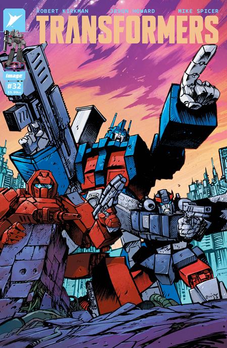 Transformers #32  B Daniel Warren Johnson & Mike Spicer Var