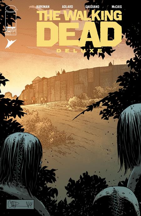 Walking Dead Deluxe #136  B Charlie Adlard & Mave Mccaig Var