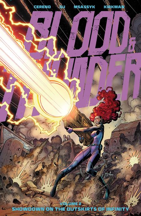 Blood & Thunder  | TPB Vol 02 Showdown On The Outskirts Direct Market Exclusive Arthur Adams & Msassyk - Graphic Novels - Image - Pop Weasel