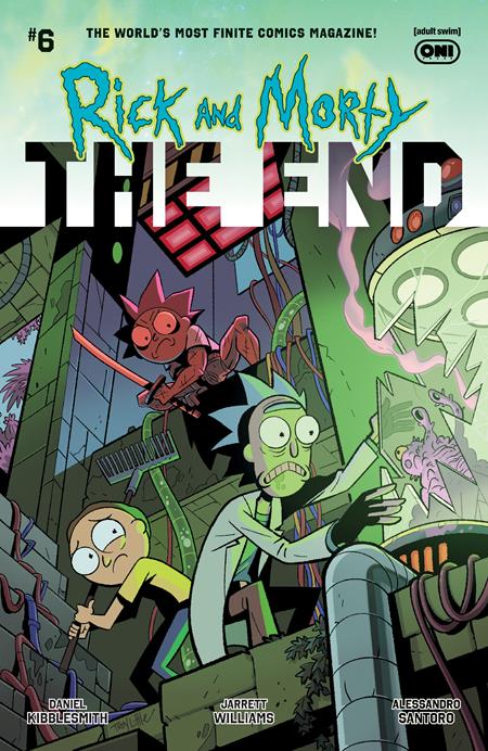 Rick And Morty The End #6 (of 6)  B Troy Little Var