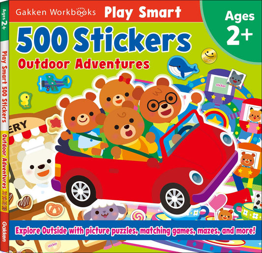 Play Smart 500 Stickers Outdoor Adventures image