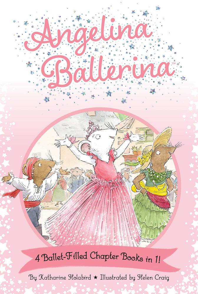 Angelina Ballerina 4 Ballet-Filled Chapter Books in 1! Best Big Sister Ever!; Angelina Ballerina's Ballet Tour; Angelina Ballerina and the Dancing Princess; Angelina Ballerina and the Fancy Dress Day image - Childrens Books - Image - Pop Weasel
