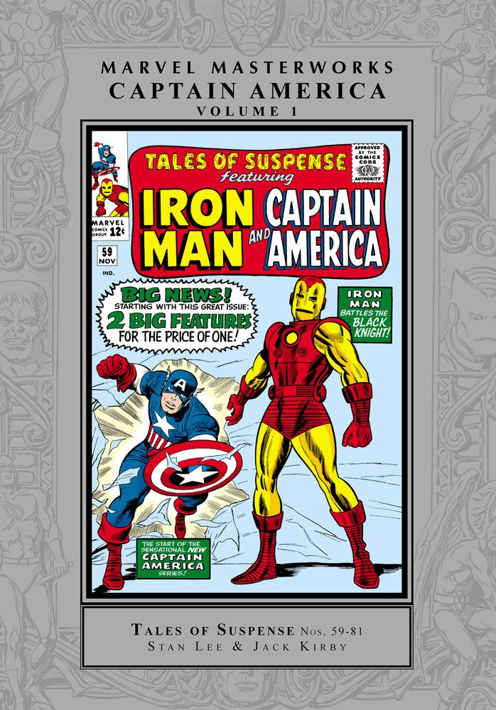 Marvel Masterworks: Captain America Vol. 1 [Remasterworks] | Hardcover - Image - Graphic Novels - Image - Pop Weasel