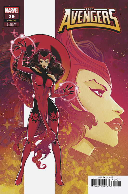 AVENGERS #29 LUCIANO VECCHIO SCARLET WITCH VARIANT - Image