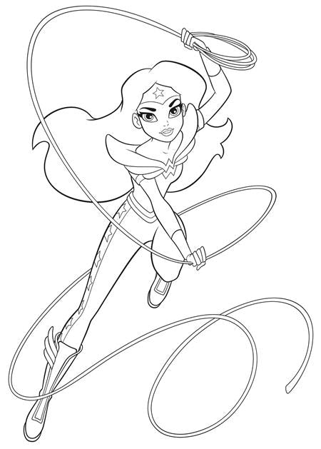Dc Super Hero Girls A Kids Coloring Book  | TPB - Graphic Novels - Image - Pop Weasel