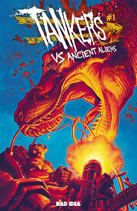 Tankers Vs Ancient Aliens #1 (of 4)  B Lewis Larosa Var