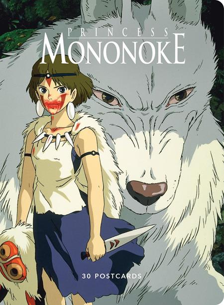 Studio Ghibli Princess Mononoke 30 Postcards Previously Offered Thru Other Distributors - Stationery - Image - Pop Weasel