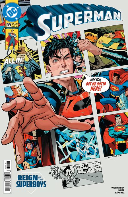 Superman #39  A Dan Mora (the Reign Of The Superboys)