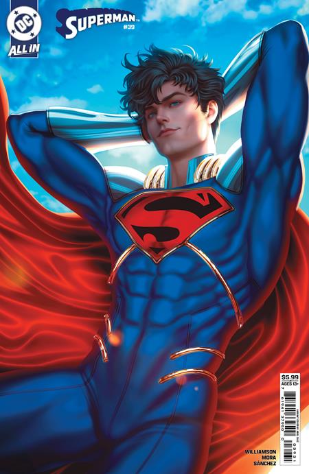 Superman #39  C Ariel Diaz Card Stock Var (the Reign Of The Superboys)