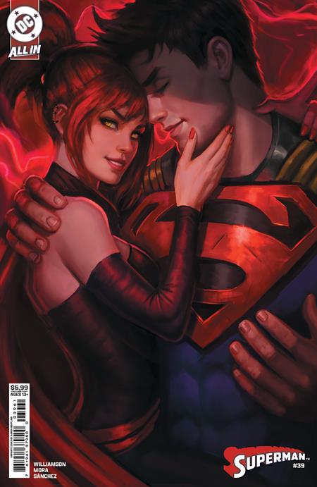 Superman #39  F Aaron Bartling Card Stock Var (the Reign Of The Superboys)