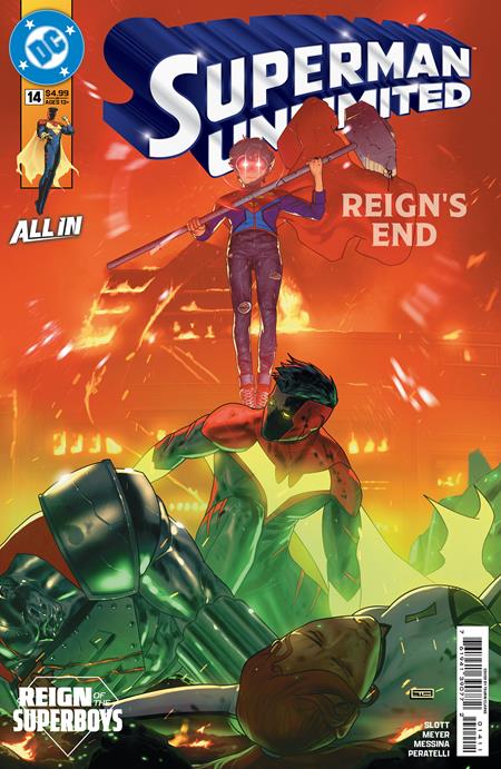 Superman Unlimited #14  A Taurin Clarke (the Reign Of The Superboys)