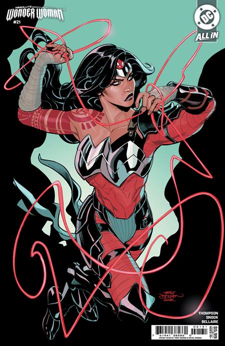 Absolute Wonder Woman #21  C Terry Dodson Card Stock Var