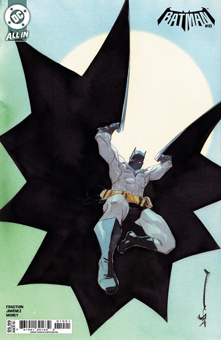 Batman #10  B Dustin Nguyen Card Stock Var
