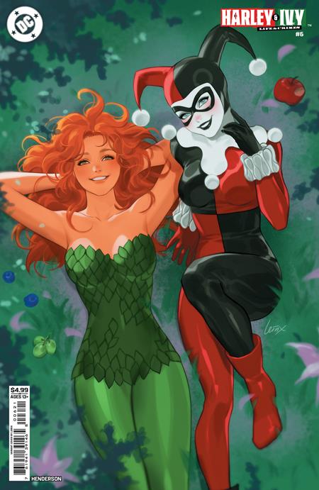 Harley And Ivy Life And Crimes #6 (of 6)  B Lesley Leirix Li Card Stock Var