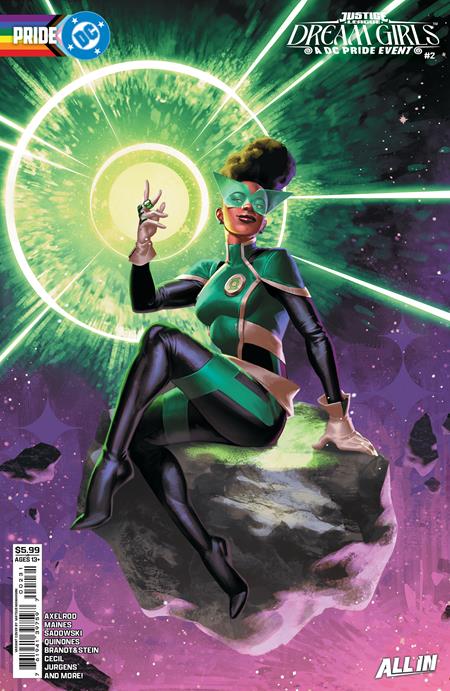 Justice League Dream Girls A DC Pride Event #2 (of 4)  C Mateus Manhanini Card Stock Var
