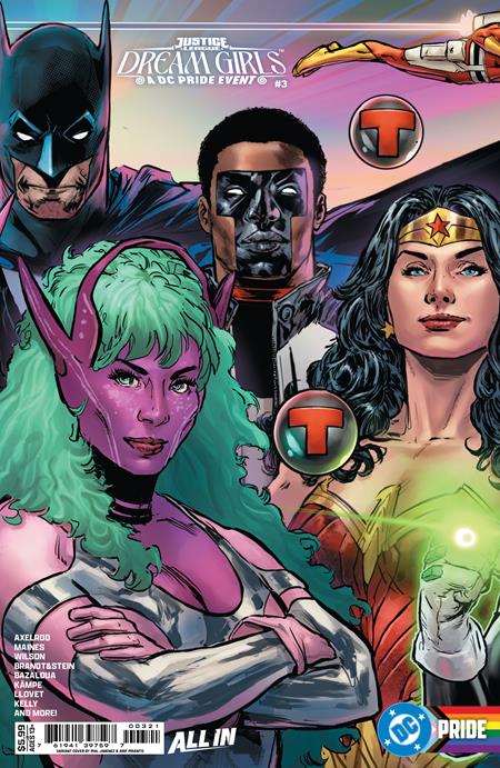 Justice League Dream Girls A DC Pride Event #3 (of 4)  B Phil Jimenez Connecting Card Stock Var