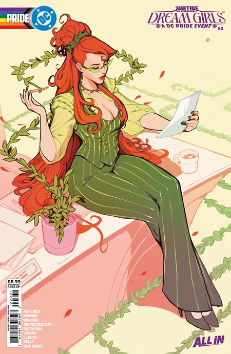Justice League Dream Girls A DC Pride Event #3 (of 4)  C Oscar Vega Card Stock Var