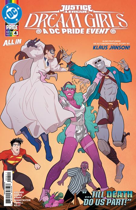 Justice League Dream Girls A DC Pride Event #4 (of 4)  A Brandt&stein