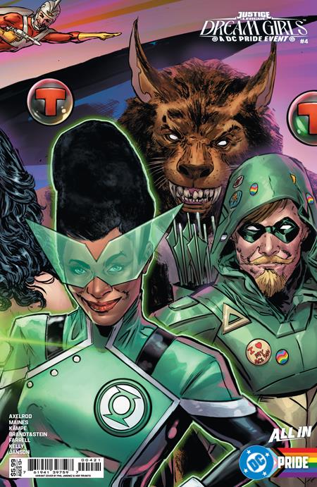 Justice League Dream Girls A DC Pride Event #4 (of 4)  B Phil Jimenez Connecting Card Stock Var