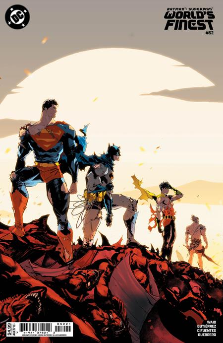Batman Superman Worlds Finest #52  B Adrian Gutierrez Card Stock Var