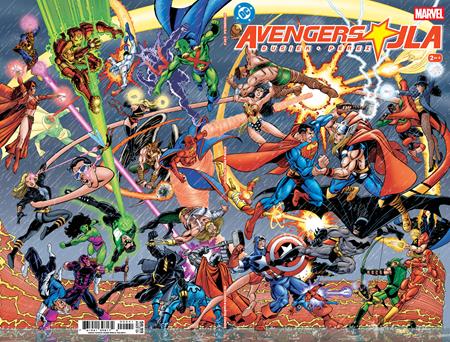 Avengers Jla #2 (of 4) Facsimile Edition  D George Perez Foil Var