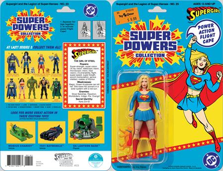 Supergirl And The Legion Of Super Heroes #23 Facsimile Edition  B Jason Geyer & Alex Saviuk Supergirl Super Powers Card Stock Var