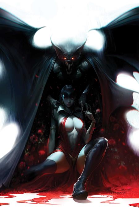 Vampirella Armageddon #12  E Francesco Mattina Metal Premium Cover Var