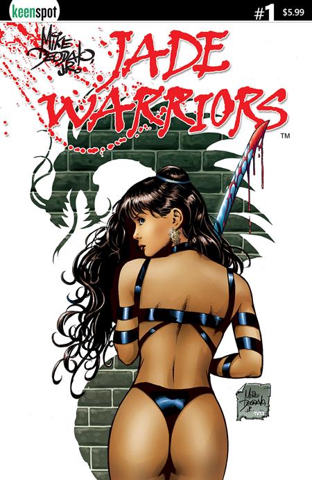 Jade Warriors #1  A Mike Deodato Bloody Sword