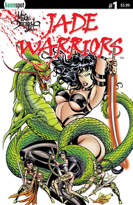 Jade Warriors #1  B Mike Deodato Dragon Hunters Var