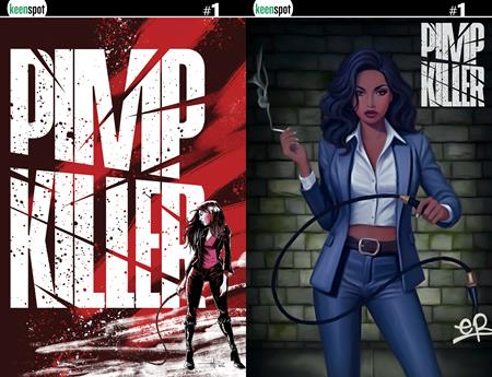 Pimp Killer #1  D Phillip Ginn & Elle Petrovich Holofoil Flip Var