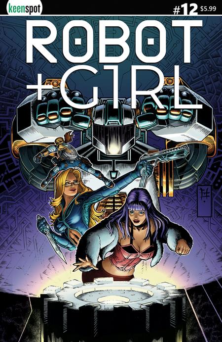 Robot + Girl #12  B Jeffrey Edwards Var