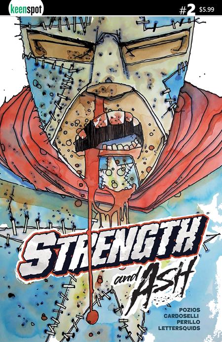 Strength & Ash #2  A Stefano Cardoselli & Francesca Perillo Red White & Blue