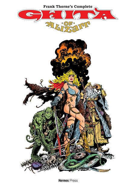 Frank Thorne Library  | Hardcover Frank Thornes Complete Ghita Of Alizarr Expanded Edition - Graphic Novels - Image - Pop Weasel
