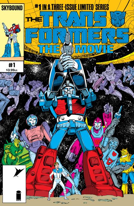 Transformers The Movie 40th Anniversary Edition #1 (of 3)  B Don Perlin & Ian Akin Var