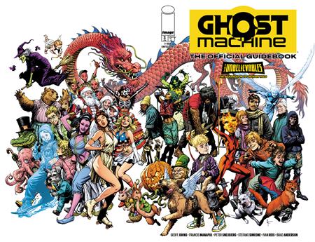 Ghost Machine The Official Guidebook #3 (of 5)  A Gary Frank & Brad Anderson Wraparound