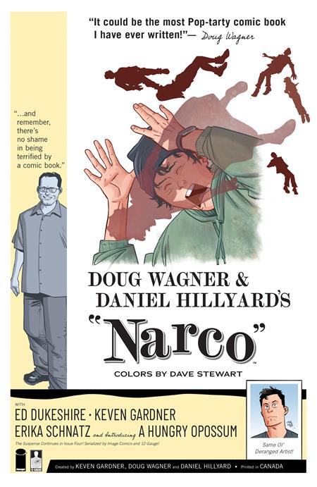 Narco #4 (of 5)  B Daniel Hillyard & Dave Stewart Hitc | Hardcoverock Homage Var
