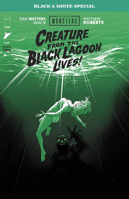 Universal Monsters Creature From The Black Lagoon Lives Black & White Special - Comics - Image - Pop Weasel
