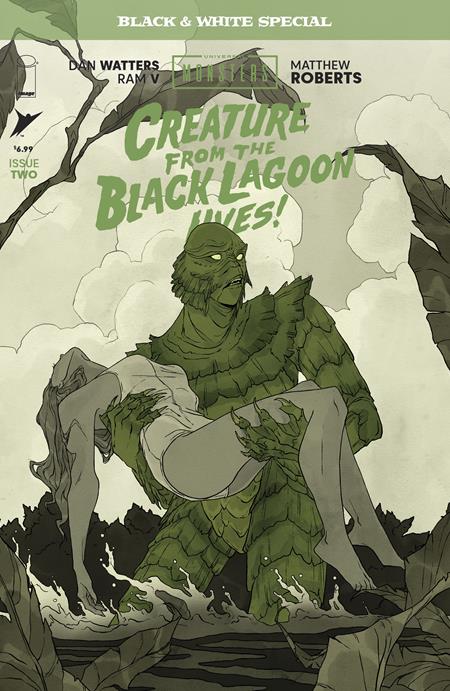 Universal Monsters Creature From The Black Lagoon Lives Black & White Special - Comics - Image - Pop Weasel