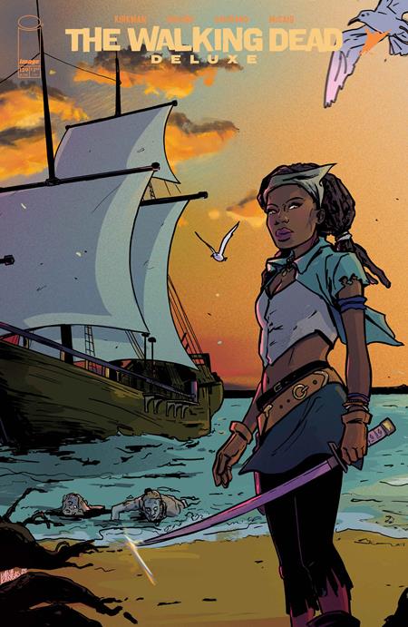 Walking Dead Deluxe #139  C Liana Kangas Connecting Var