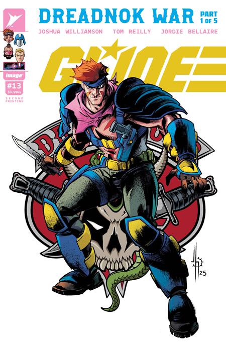 Gi Joe #13 2nd Ptg  B Jason Howard Var