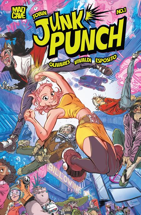 Junk Punch #1 (of 5)  E Carlos Javier Olivares Foil Var