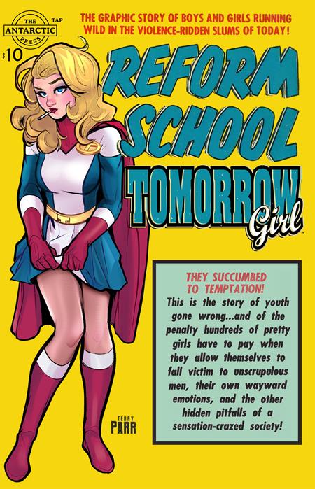 Tomorrow Girl #19  B Terry Parr Retro Homage Var