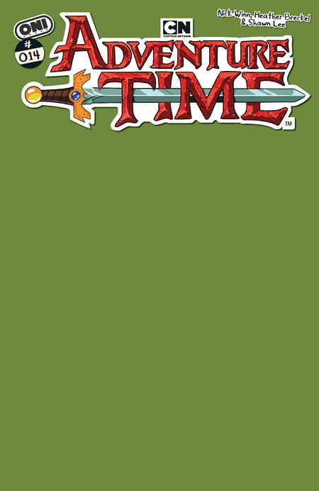 Adventure Time (2025) #14  C Betty Grof Green Blank Sketch Var