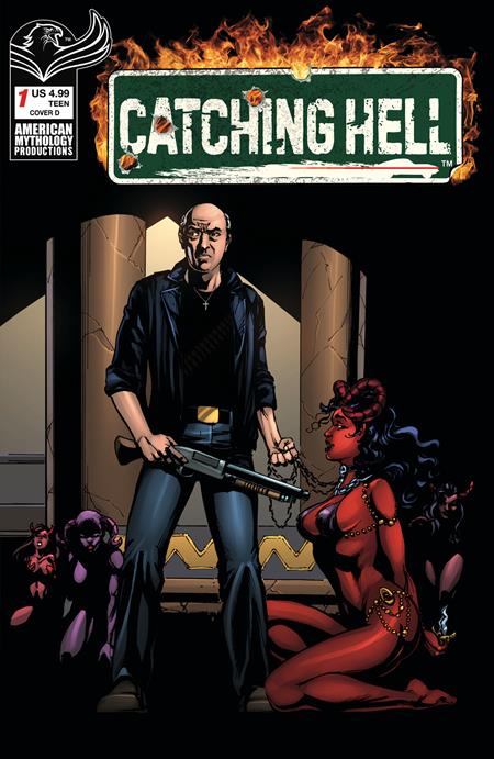 Catching Hell Feat Reggie Bannister #1  D Greg Larocque Var Previously Solicted Thru Diamond