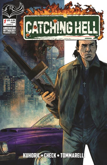 Catching Hell Feat Reggie Bannister #1  E Emanuele Tommarelli Var Previously Solicted Thru Diamond