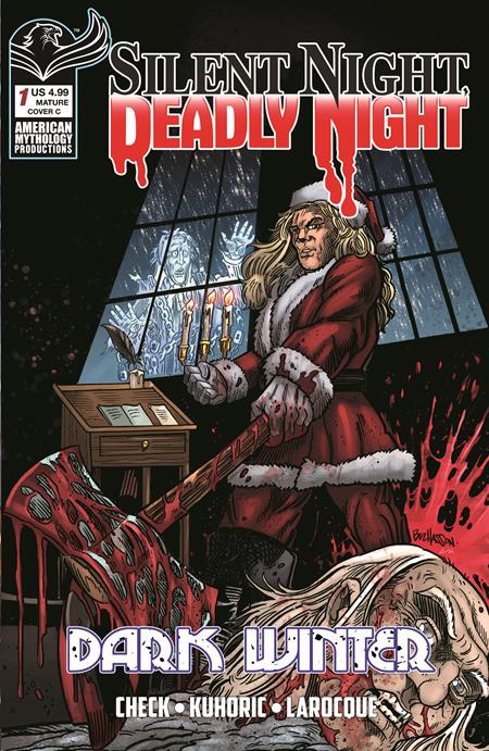 Silent Night Deadly Night Dark Winter #1 (of 2)  C Buz Hasson Var (mr) Previously Solicted Thru Diamond