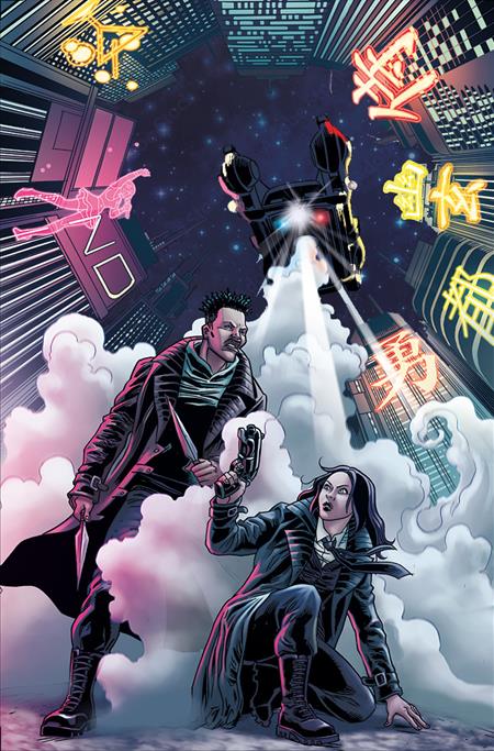 Blade Runner Tokyo Nexus To Lose Is To Win #2 (of 4)  D Jose Beroy Virgin Cardstock Var