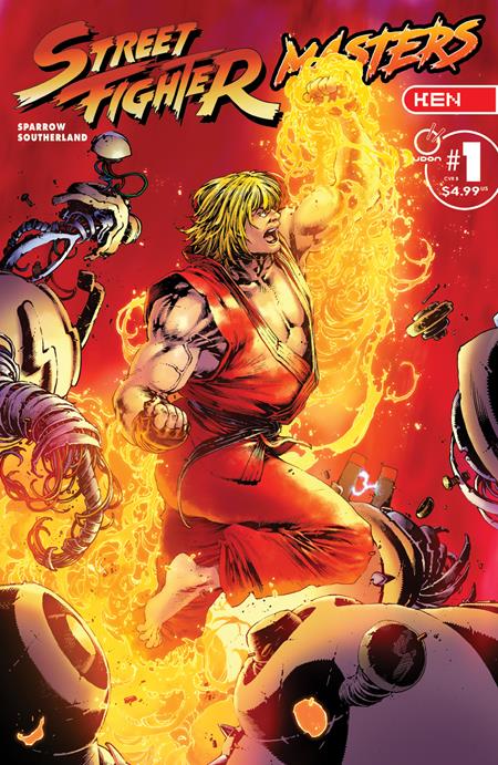 Street Fighter Masters Ken #1  | One Shot  B Matthew Weldon Var
