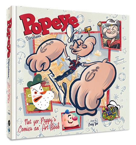 Popeye Variations  | Hardcover Not Yer Pappys Comics An Art Book - Graphic Novels - Image - Pop Weasel